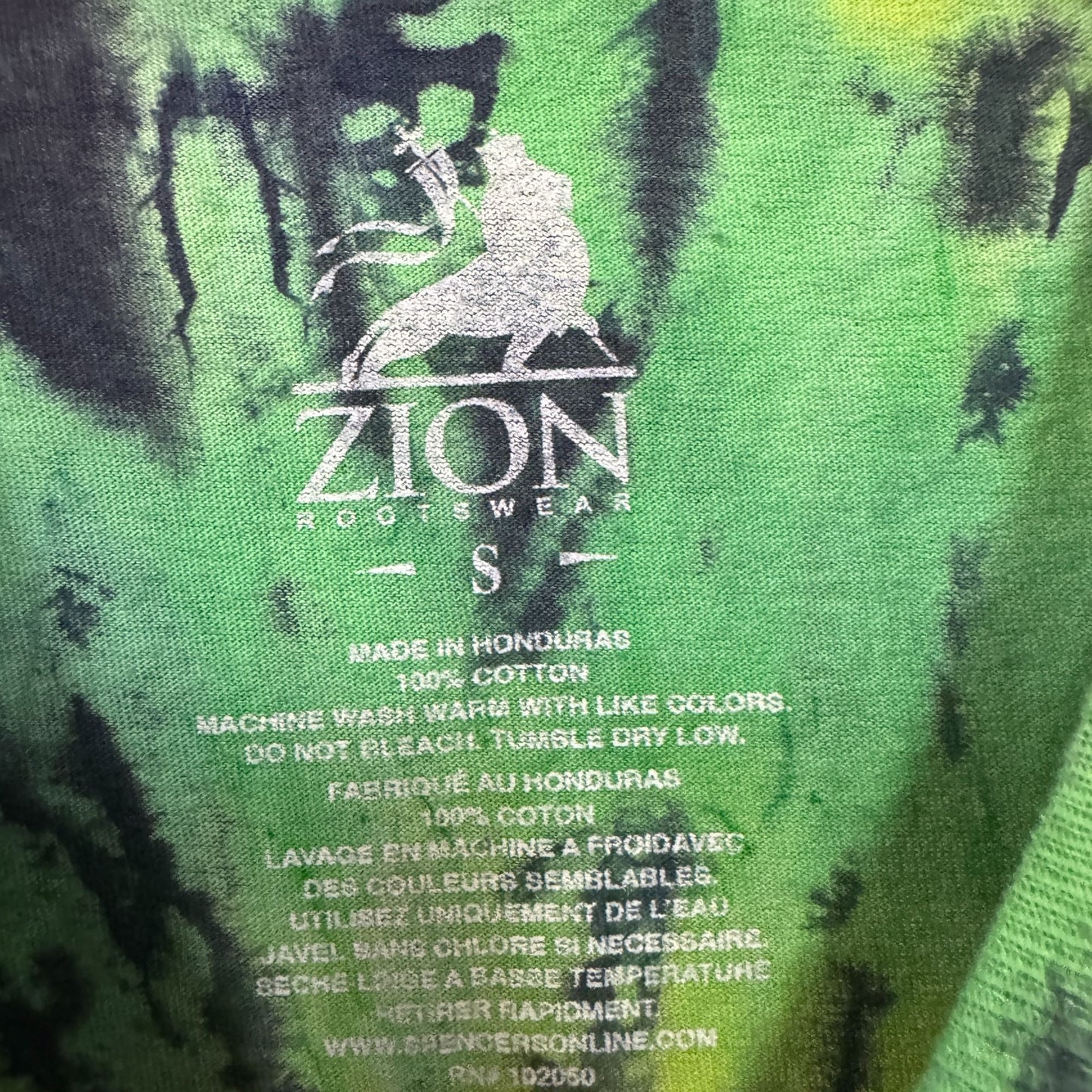 Bob Marley One Love Portrait tiedye T-shirt size small