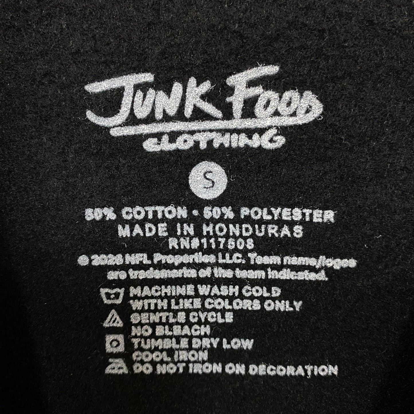 Junk Food Clothing New England Patriots Crewneck Sweatshirt Small