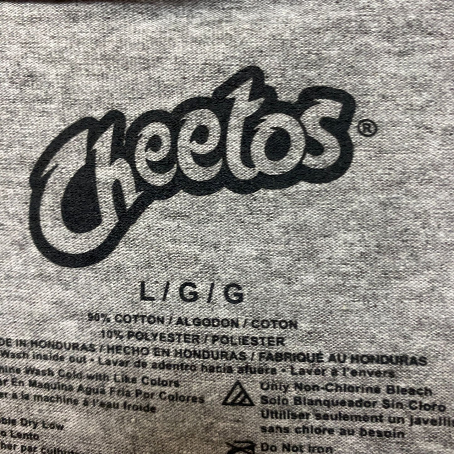 Cheetos Chester Cheetah Chip Mascot Firto-Lays Promo Tee L