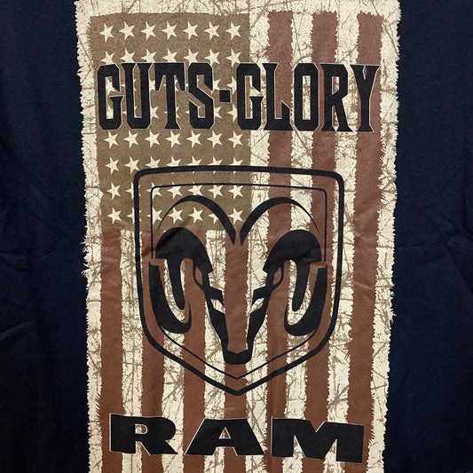 Dodge Rams Guts n Glory Classic Car Tshirt Size Small
