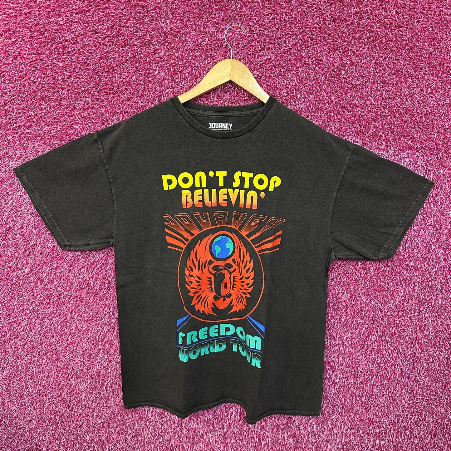 Journey Dont Stop Believin Freedom Rock Tee 1X