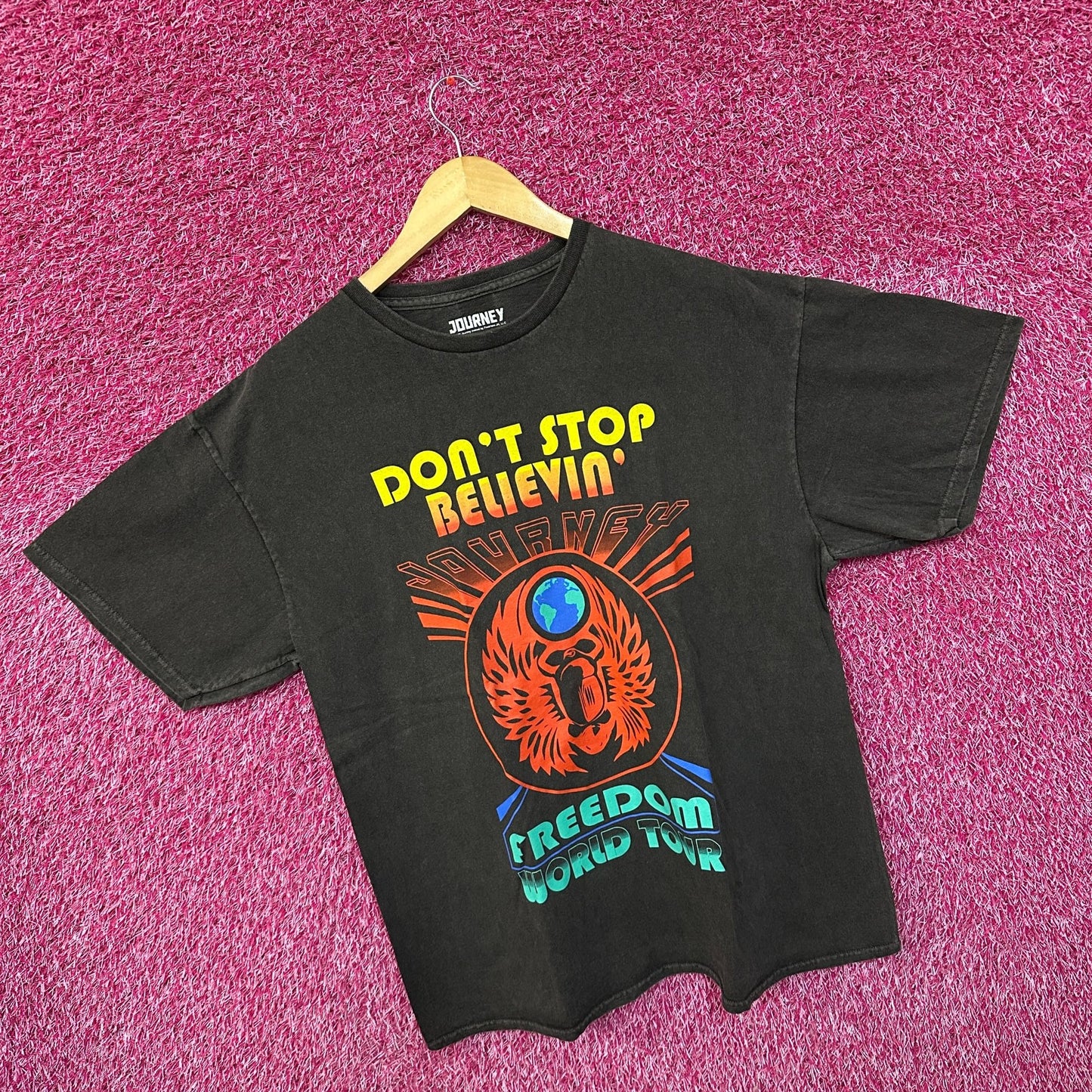 Journey Dont Stop Believin Freedom Rock Tee 1X