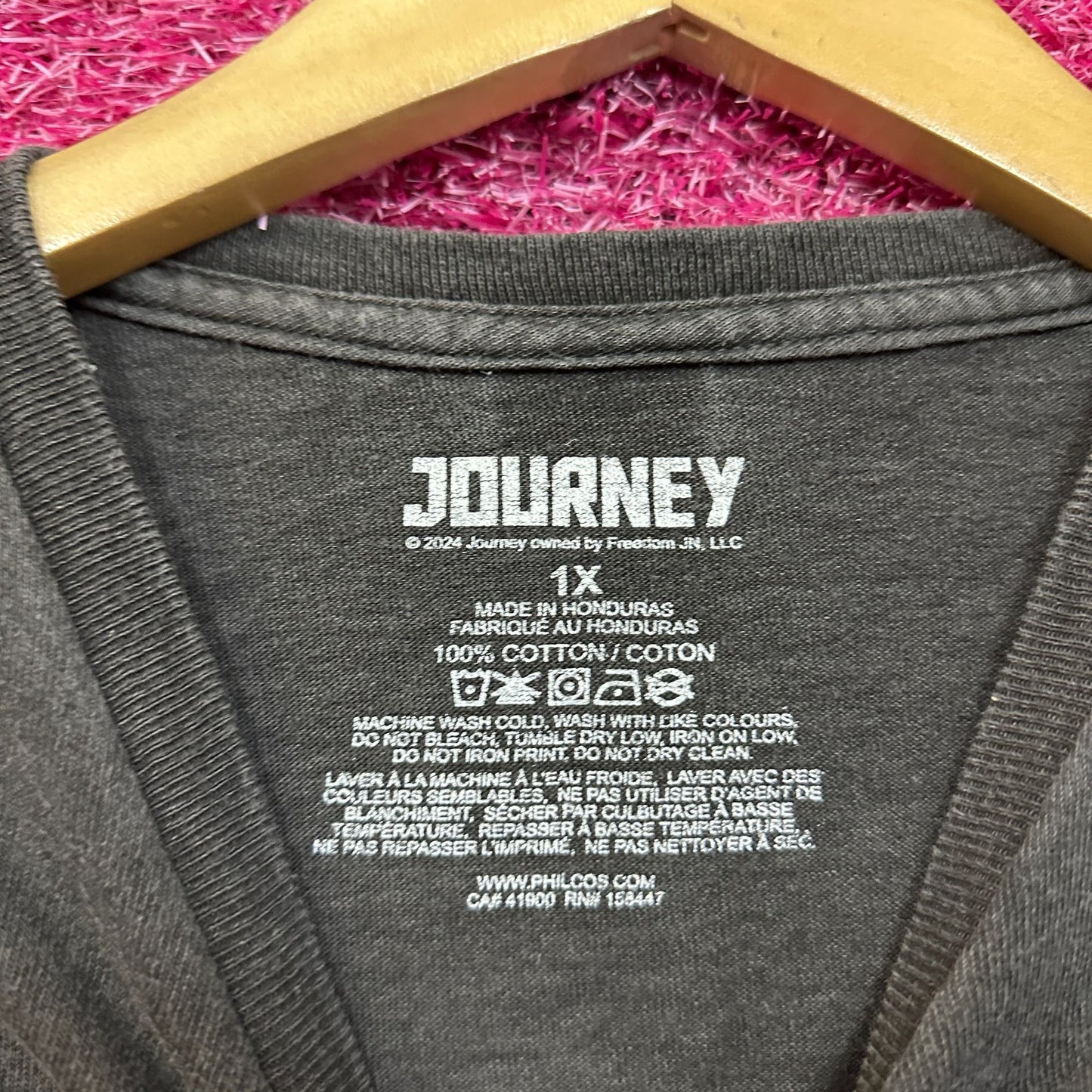Journey Dont Stop Believin Freedom Rock Tee 1X