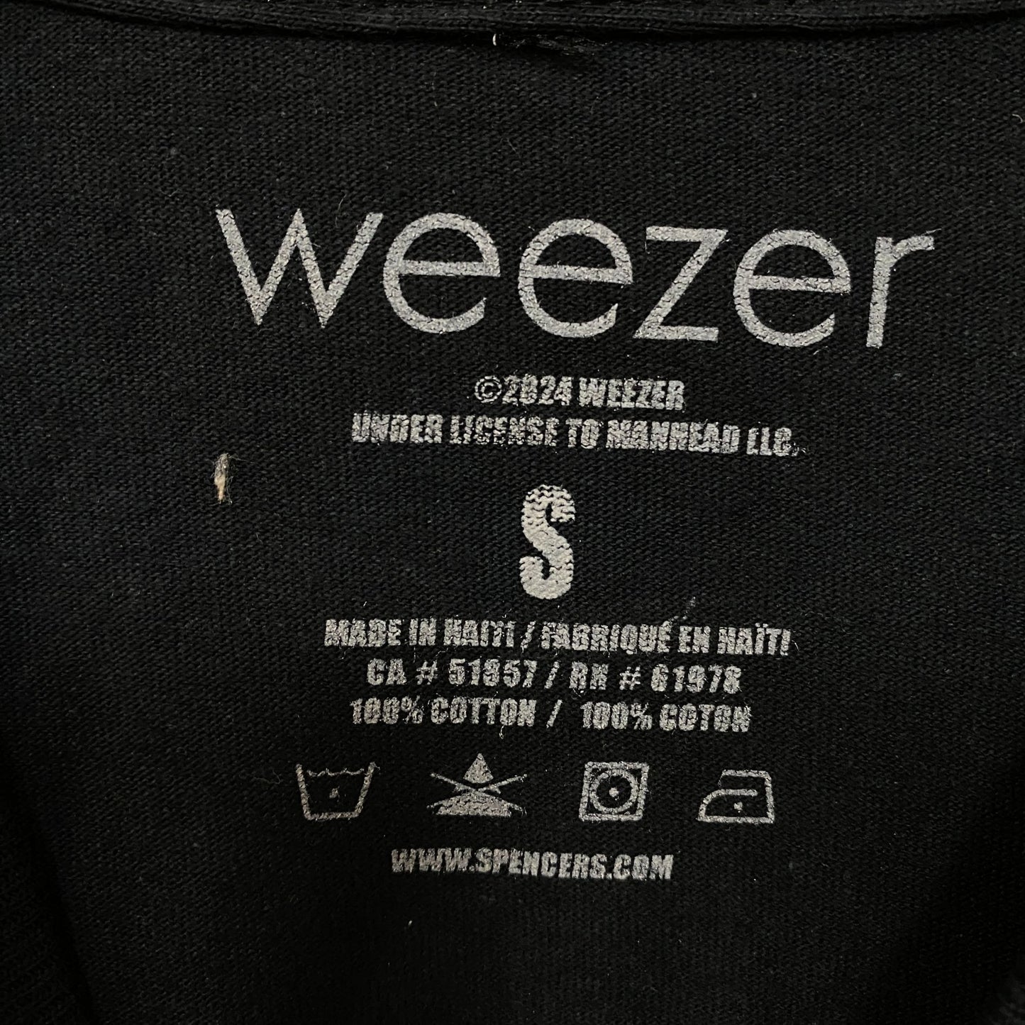 Weezer The Green Album Rock Band T-Shirt Small