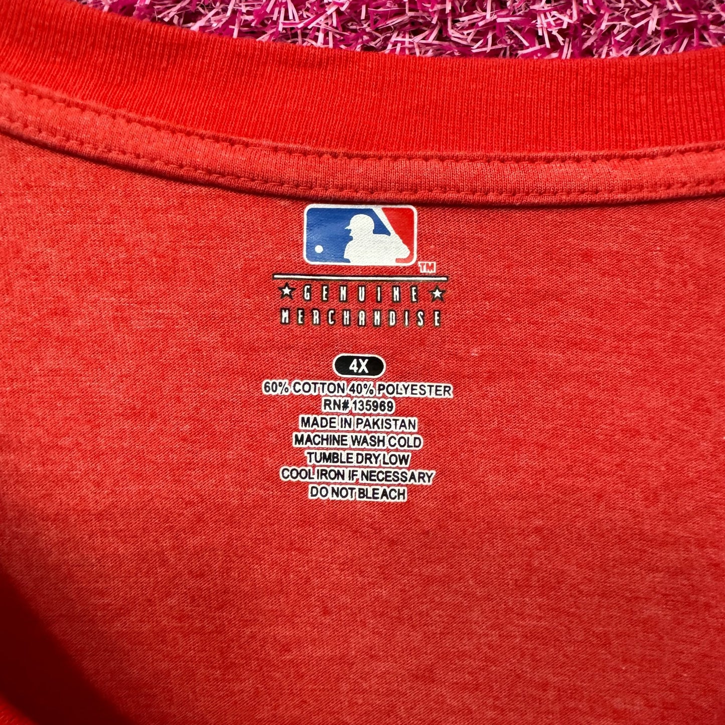 Boston Red Sox baseball women’s tee size 4XL