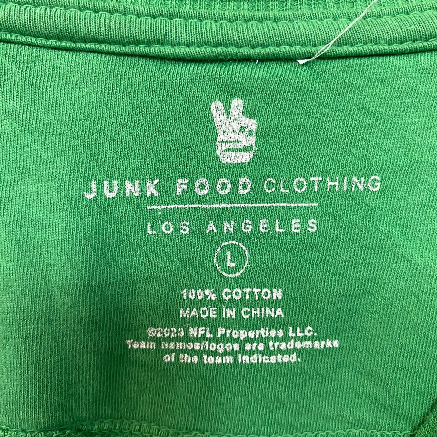 Philadelphia Eagles Vintage Style Crop Top Crewneck Sweatshirt Large