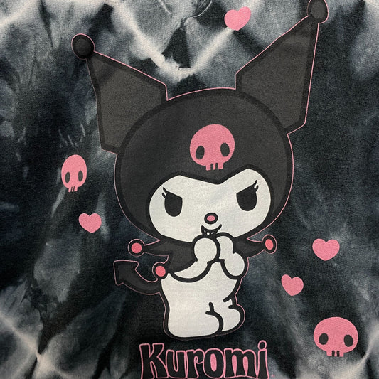 Kuromi Love Hearts Tiedye Crewneck size Large