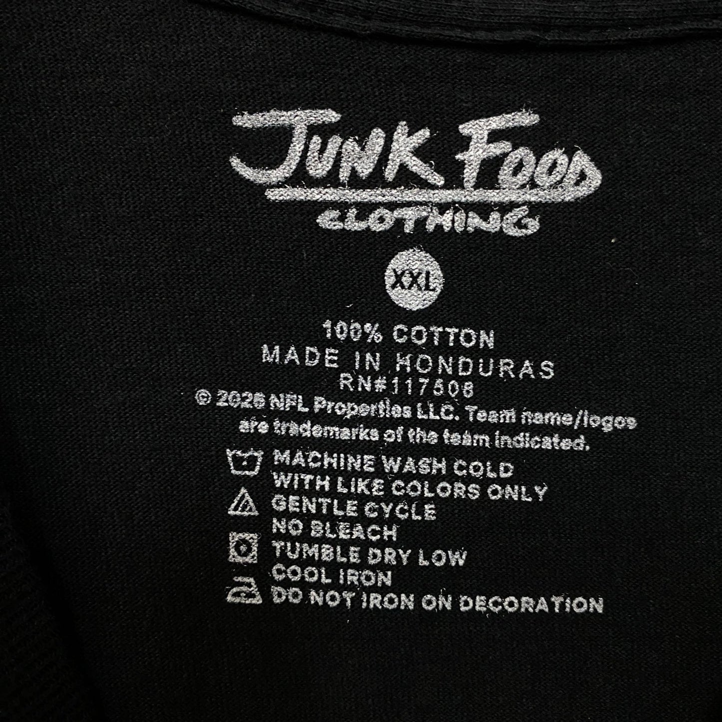 Junk Food Clothing Buffalo Bills Logo Graphic Shift T-shirt 2XL