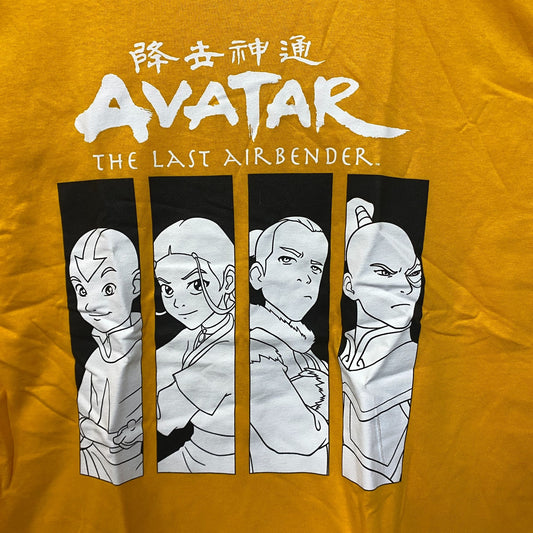 Avatar the Last Airbender Ang Katara Sokka Zuko Anime Tee L
