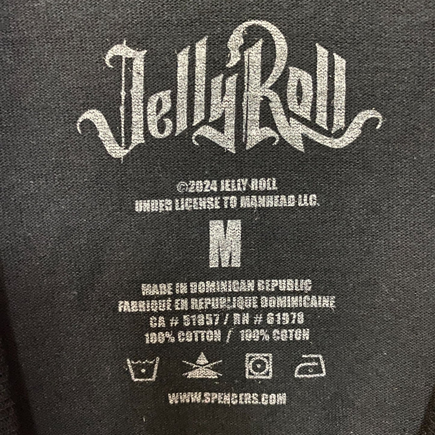 Jelly Roll Halfway To Hell Whitsitt Chapel Album T-Shirt Medium