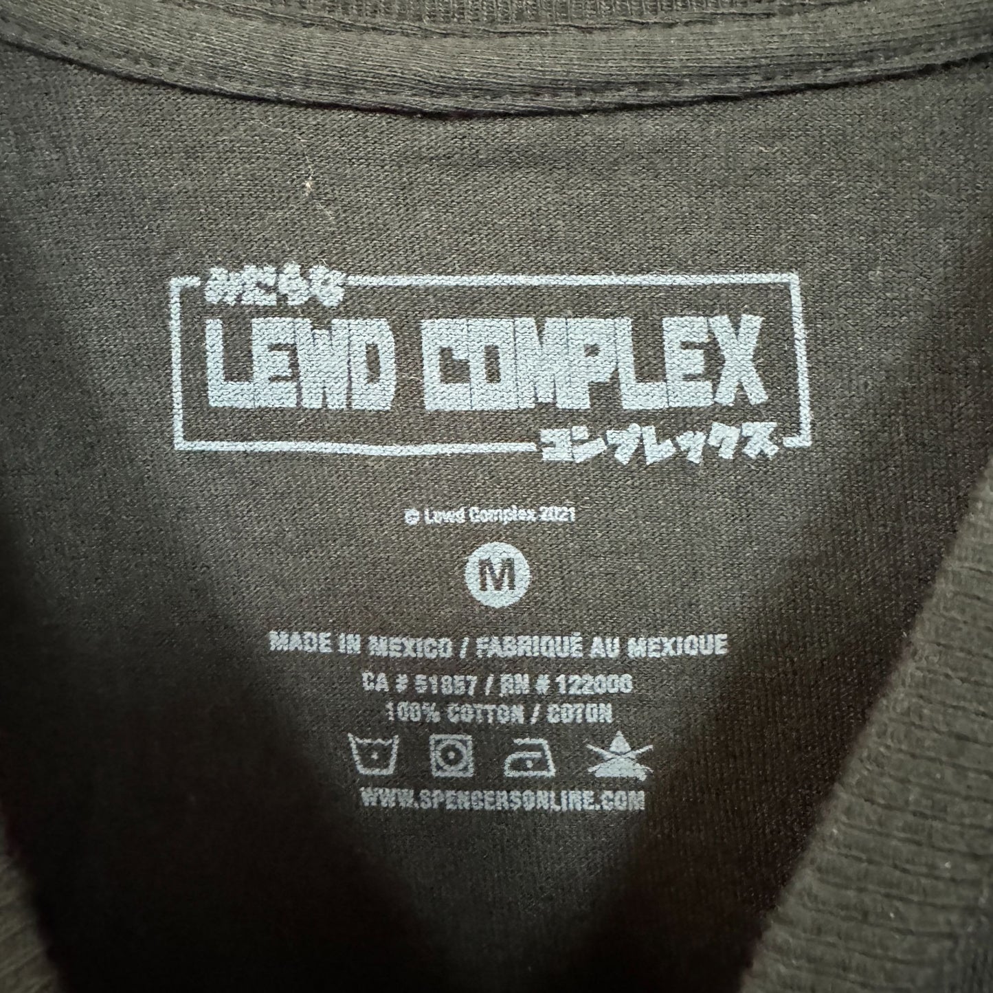 Lewd Complex Naughty Demon T-shirt size Medium