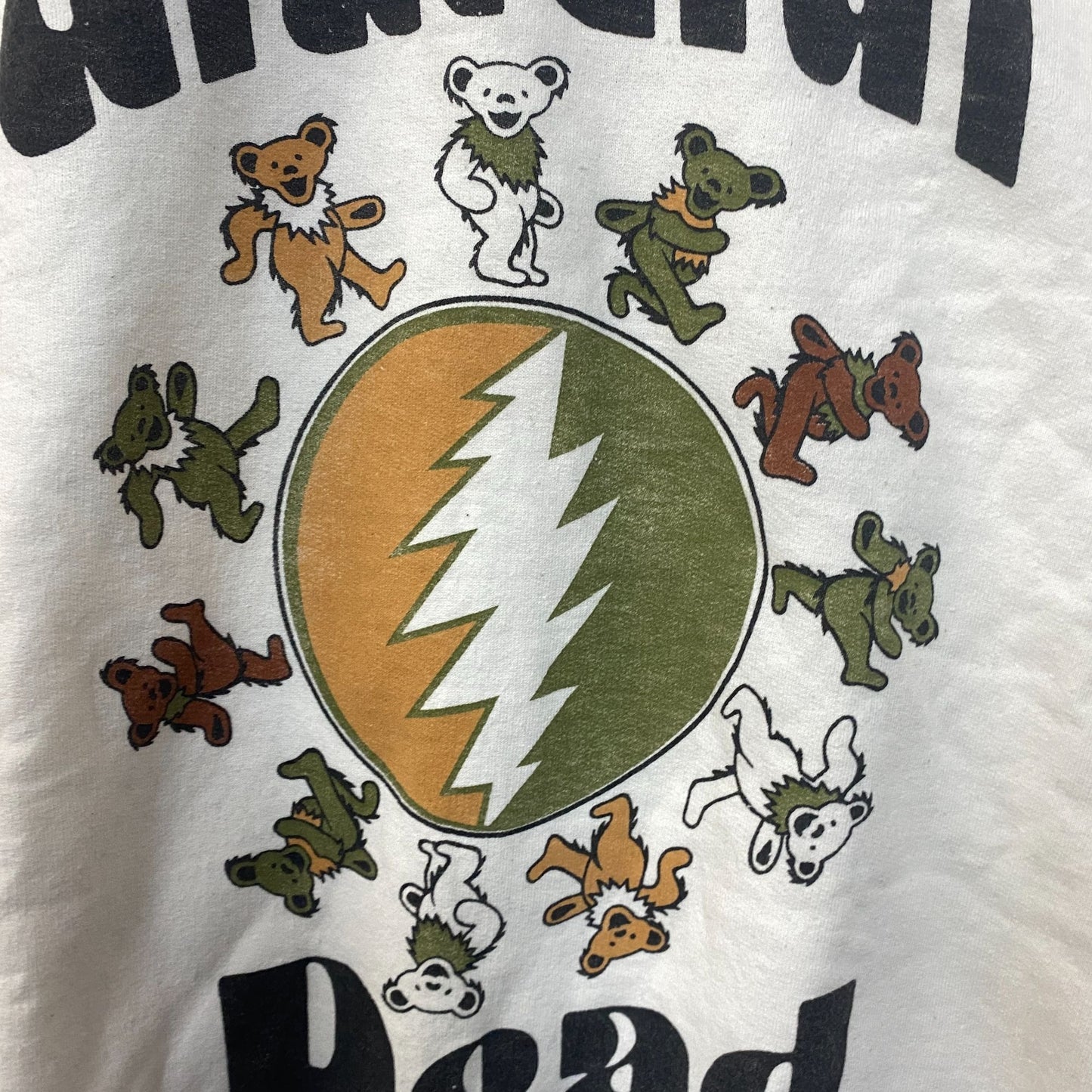 Grateful Dead Dancing Bears crewneck size Medium