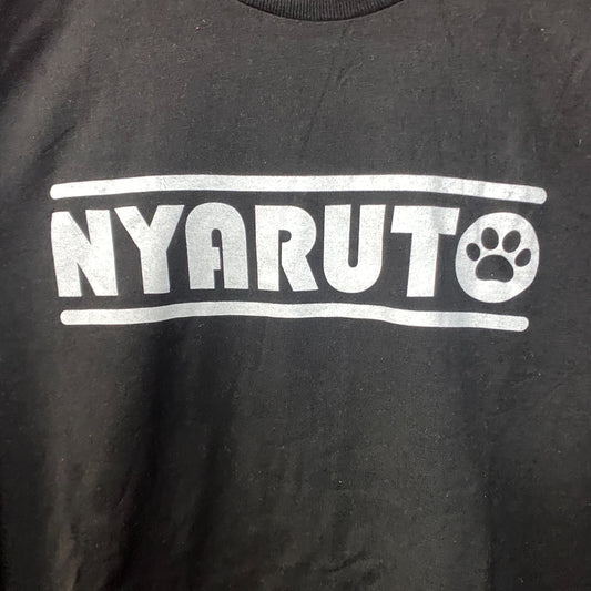 Naruto Shippuden Nyaruto Cat Paw Long Sleeve T-Shirt 2XL