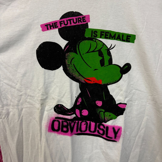 Minnie Mouse The Future is Female T-shirt size 2XL