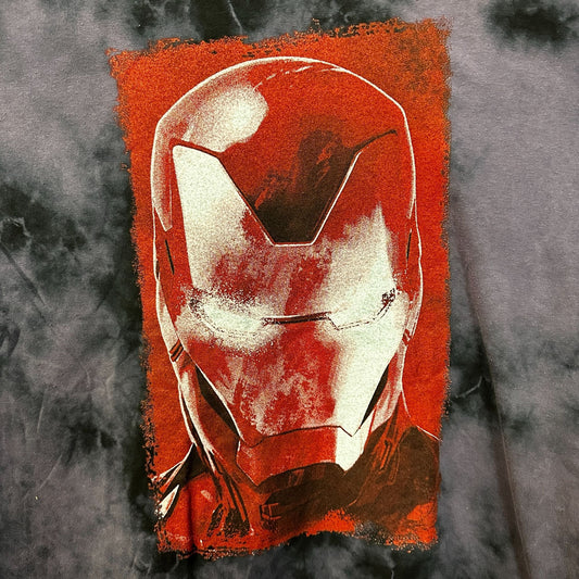 Ironman Avengers Endgame Oversized Disney Marvel Tie Dye L