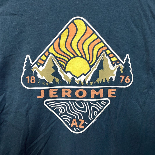 Jerome Arizona 1876 Cleopatra Hill Souvenir Promo T-Shirt L