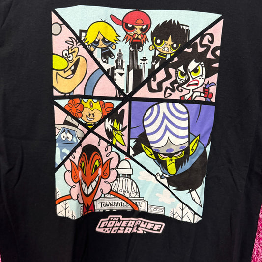 Powerpuff Girls Rogue Gallery Cartoon Network Series Tee M