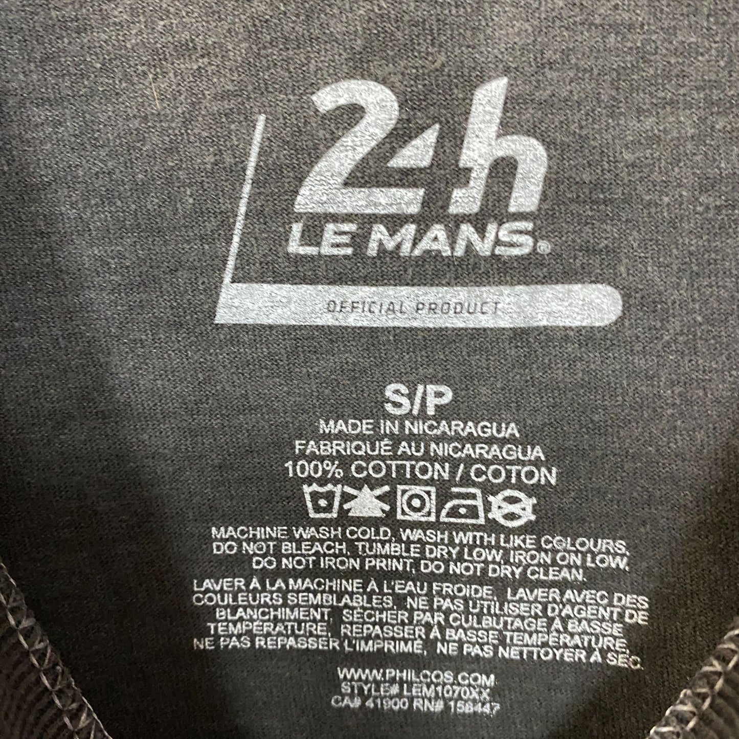 24h Le Mans 24 Heures Du Mans T-Shirt Small