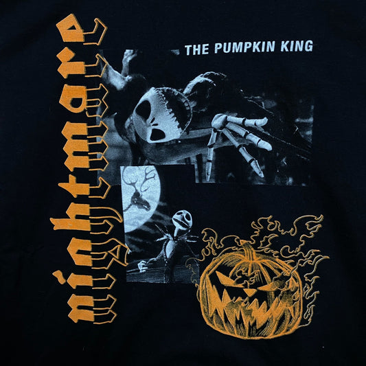 The Nightmare Before Christmas Pumpkin King Jack Skellington T-Shirt Small