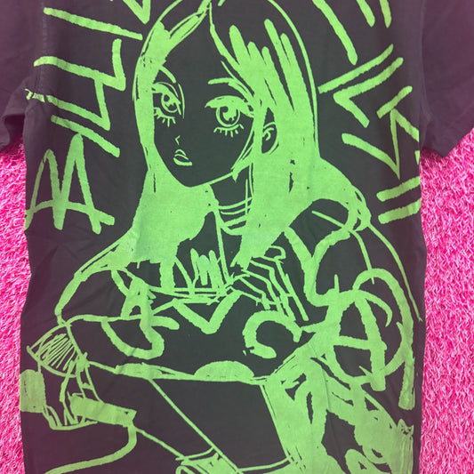 Billie Eilish Blosh Cartoon T-shirt size small