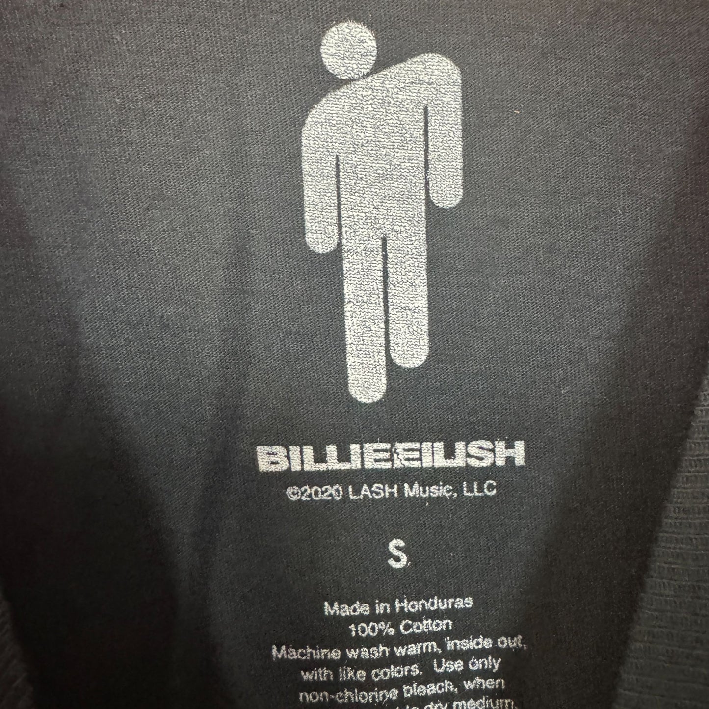 Billie Eilish Blosh Cartoon T-shirt size small