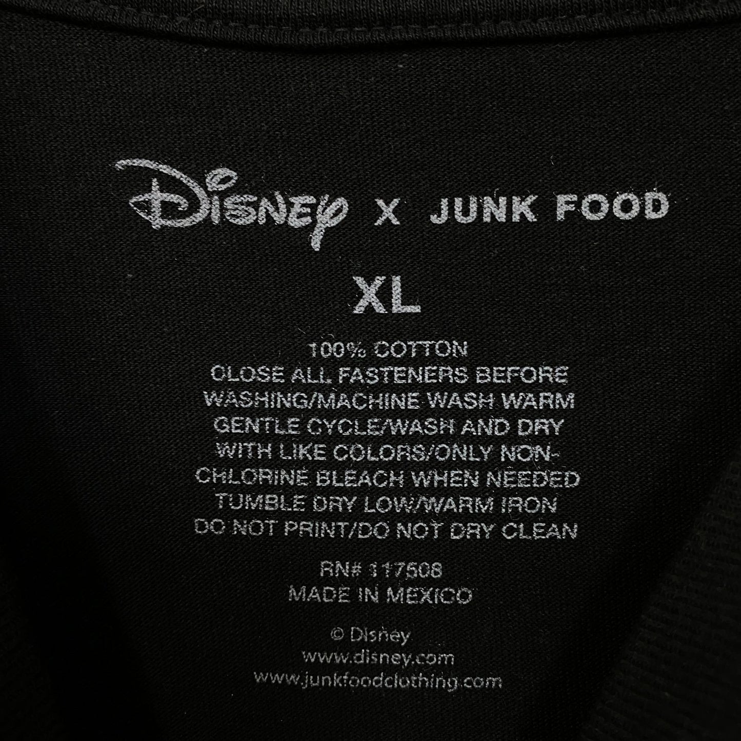 Junk Food Disney x NBA "Vintage Mickey Baller" Portland Trail Blazers T-Shirt XL