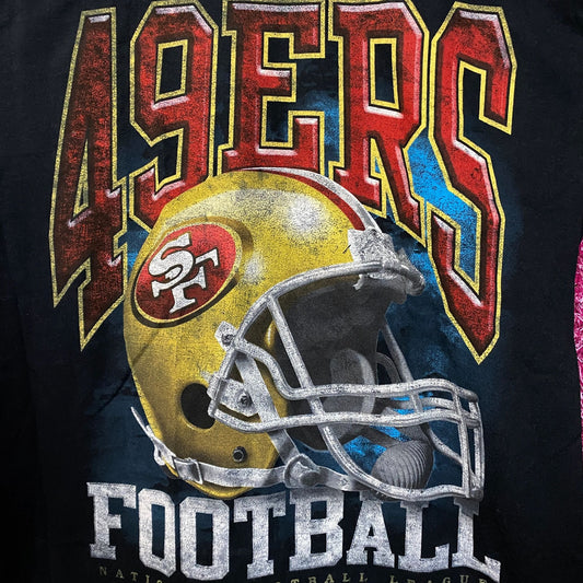 NFL San Francisco 49ers Vintage Style Football T-Shirt Medium
