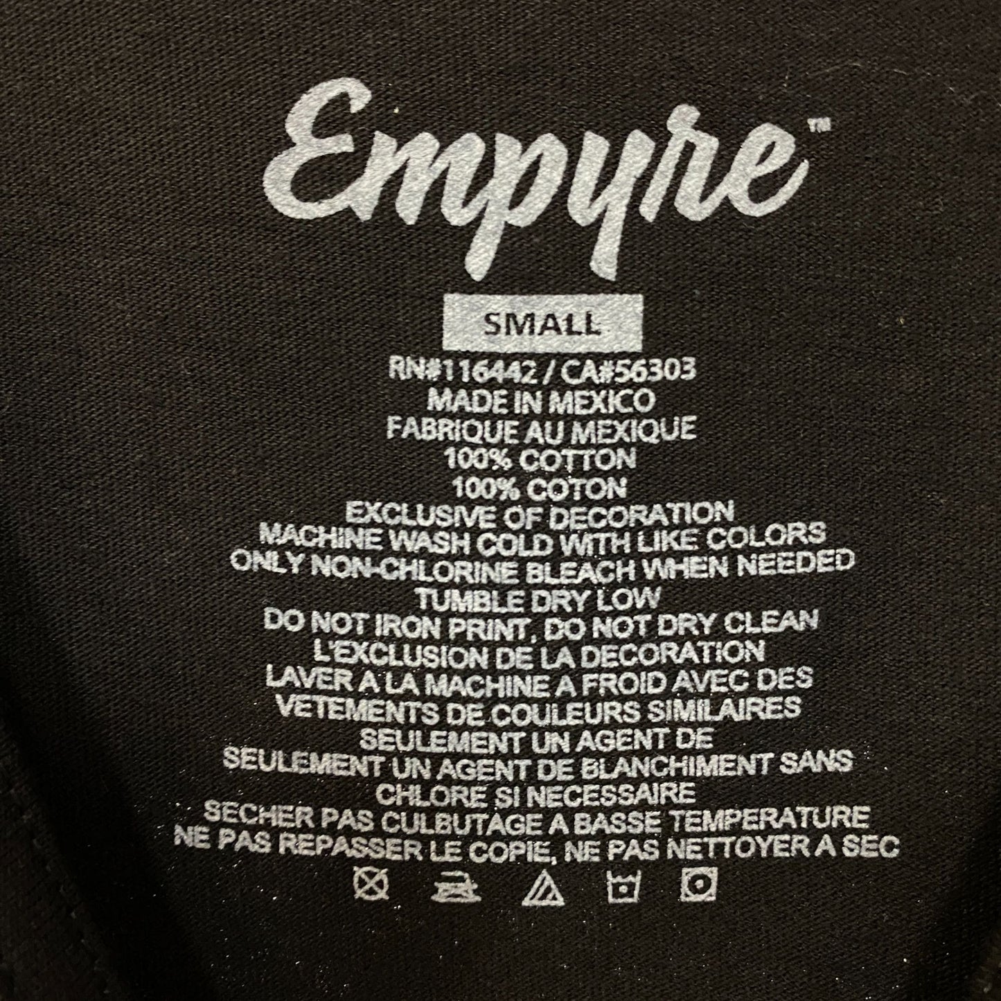 Empyre Trusted Surplus Goods Since 99 Rose Thorn Tank Top Small