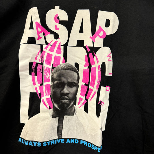 Asap Ferg Always Strive and Prosper Hip Hop Tshirt size XL