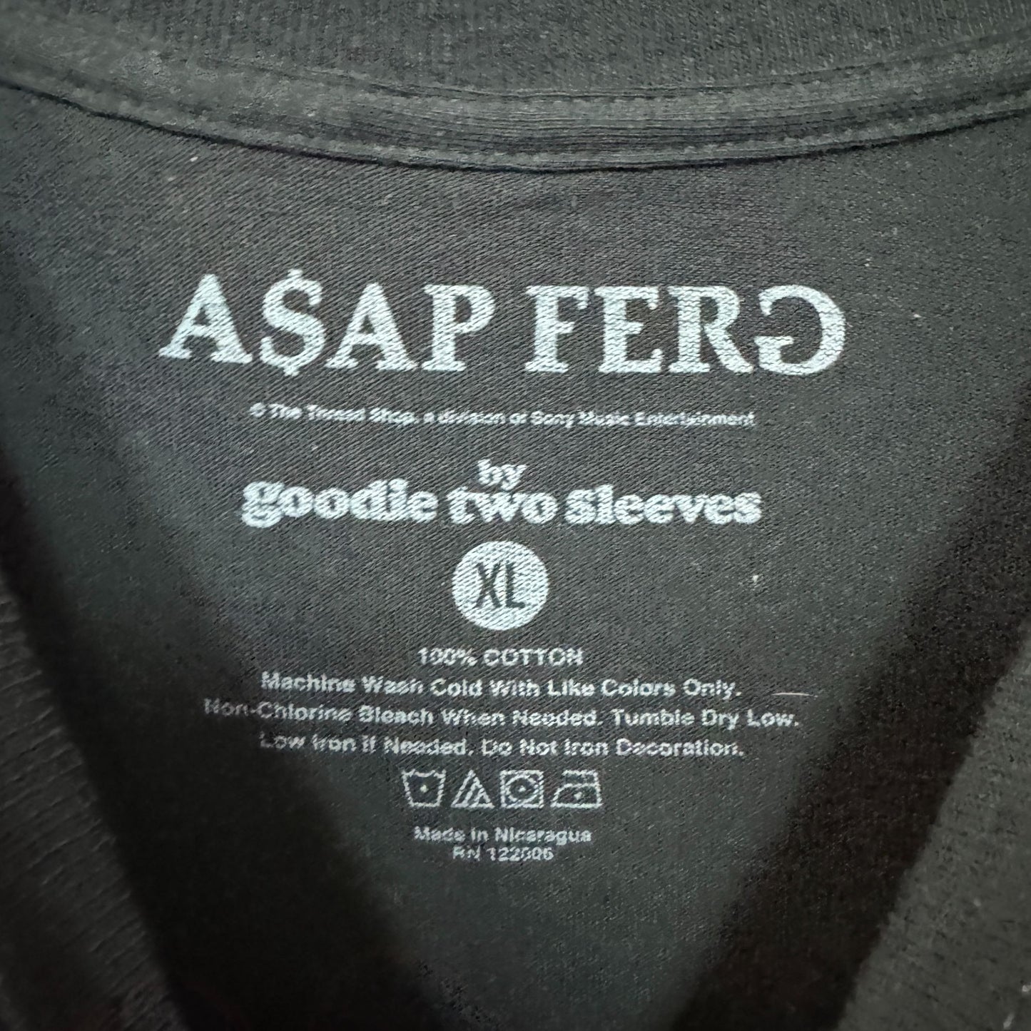 Asap Ferg Always Strive and Prosper Hip Hop Tshirt size XL