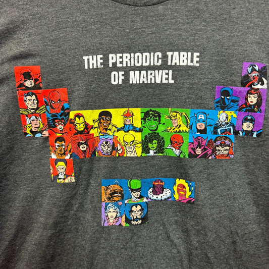 Marvel Avengers Periodic Table T-shirt size 2XL