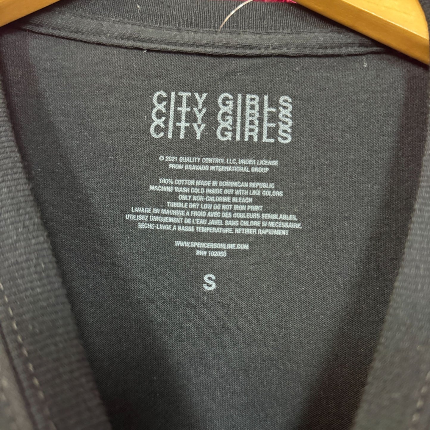 City Girls Act Up Rap Portrait Oversized Tshirt size Small