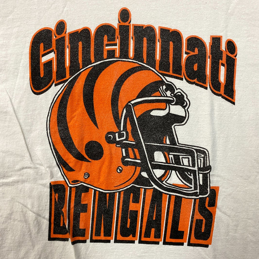 Junk Food Clothing NFL Cincinnati Bengals Helmet Logo T-Shirt XL