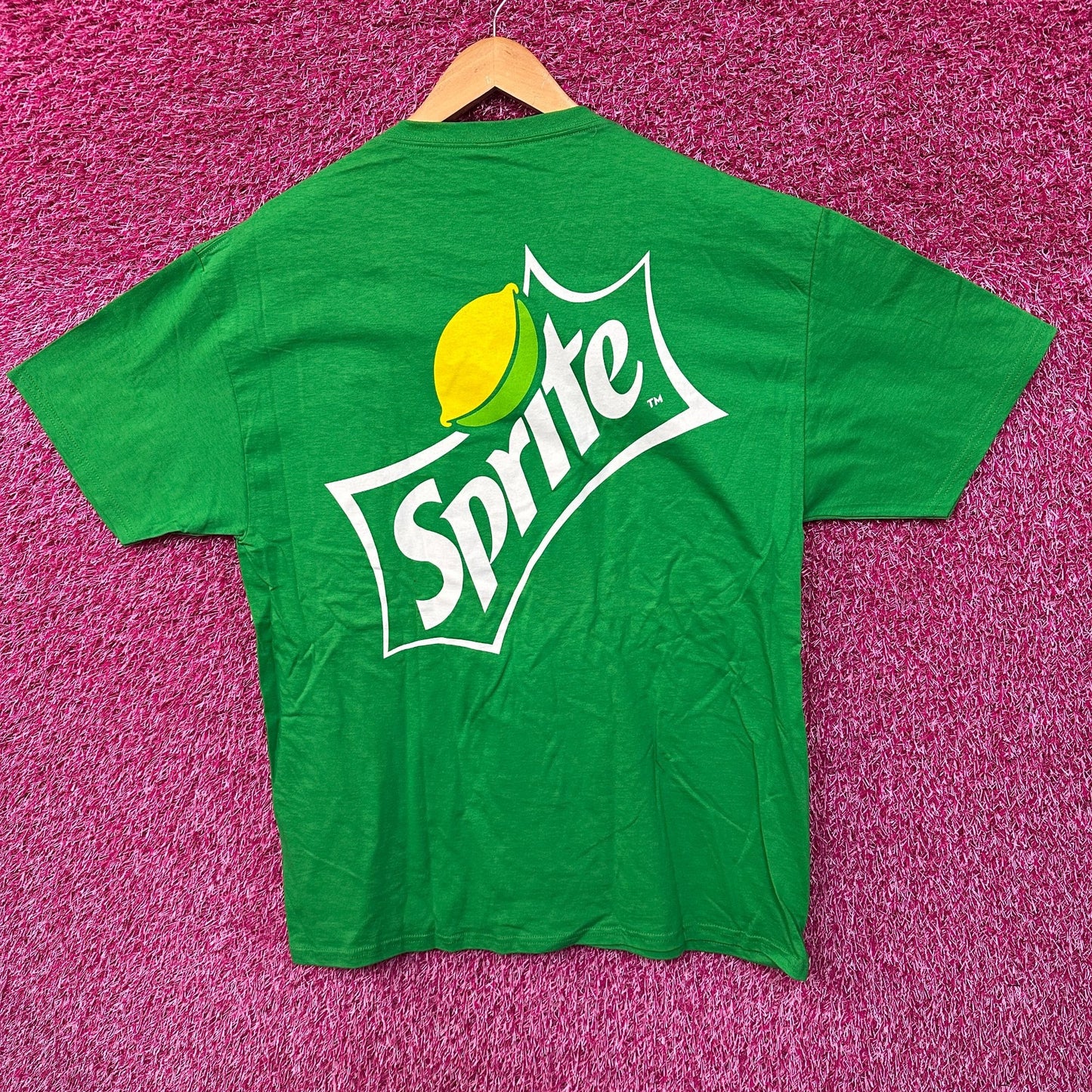 Sprite Obey Your Thirst Slogan Coke Product Promo Tee L