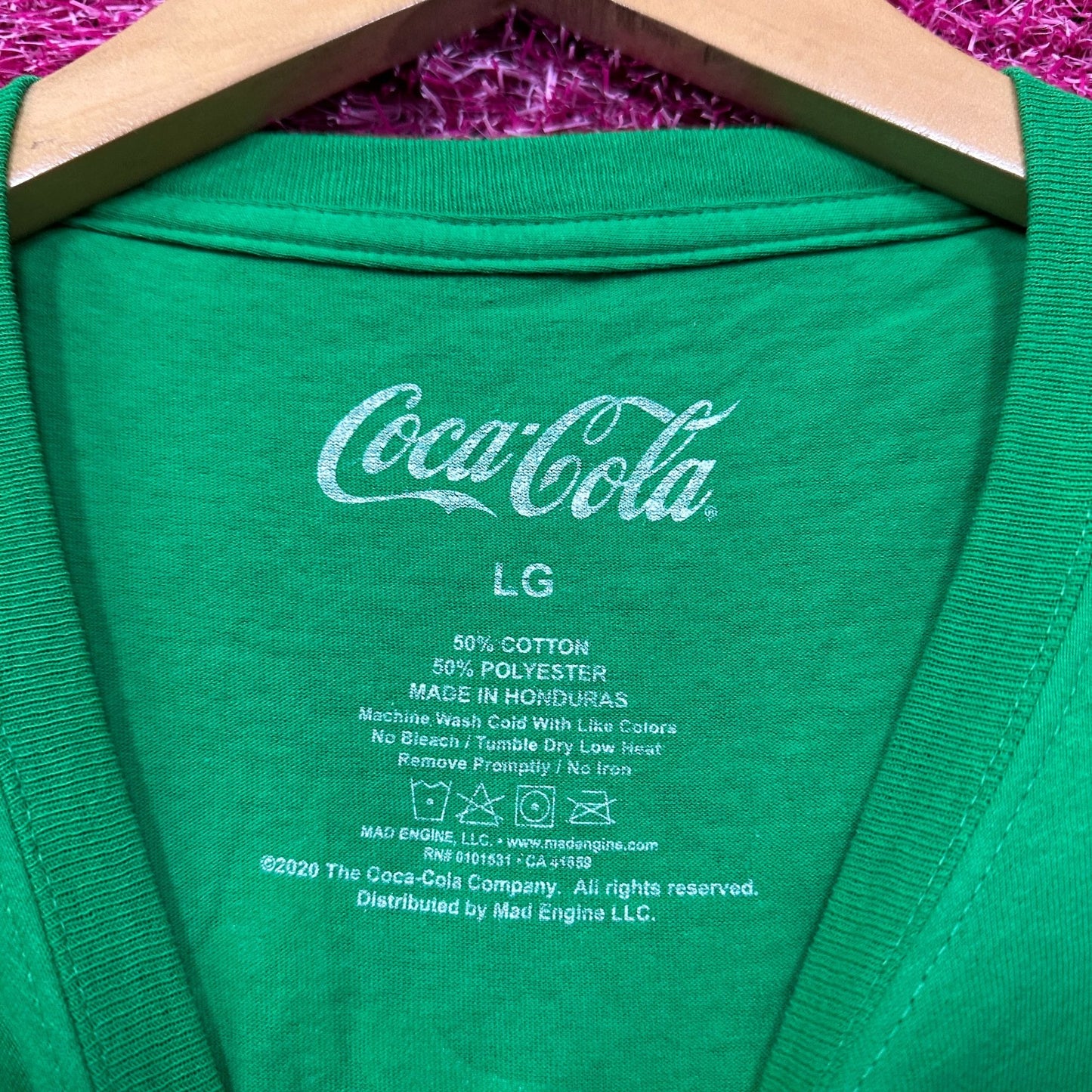 Sprite Obey Your Thirst Slogan Coke Product Promo Tee L