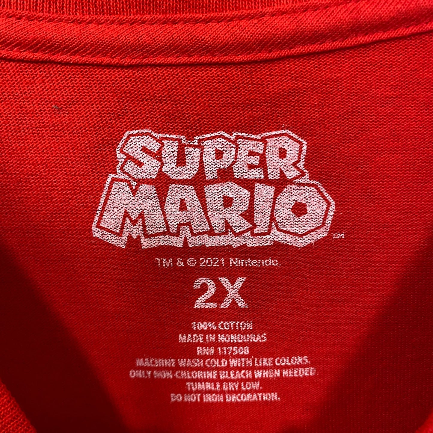 Super Mario Here We Go Characters T-Shirt 2XL