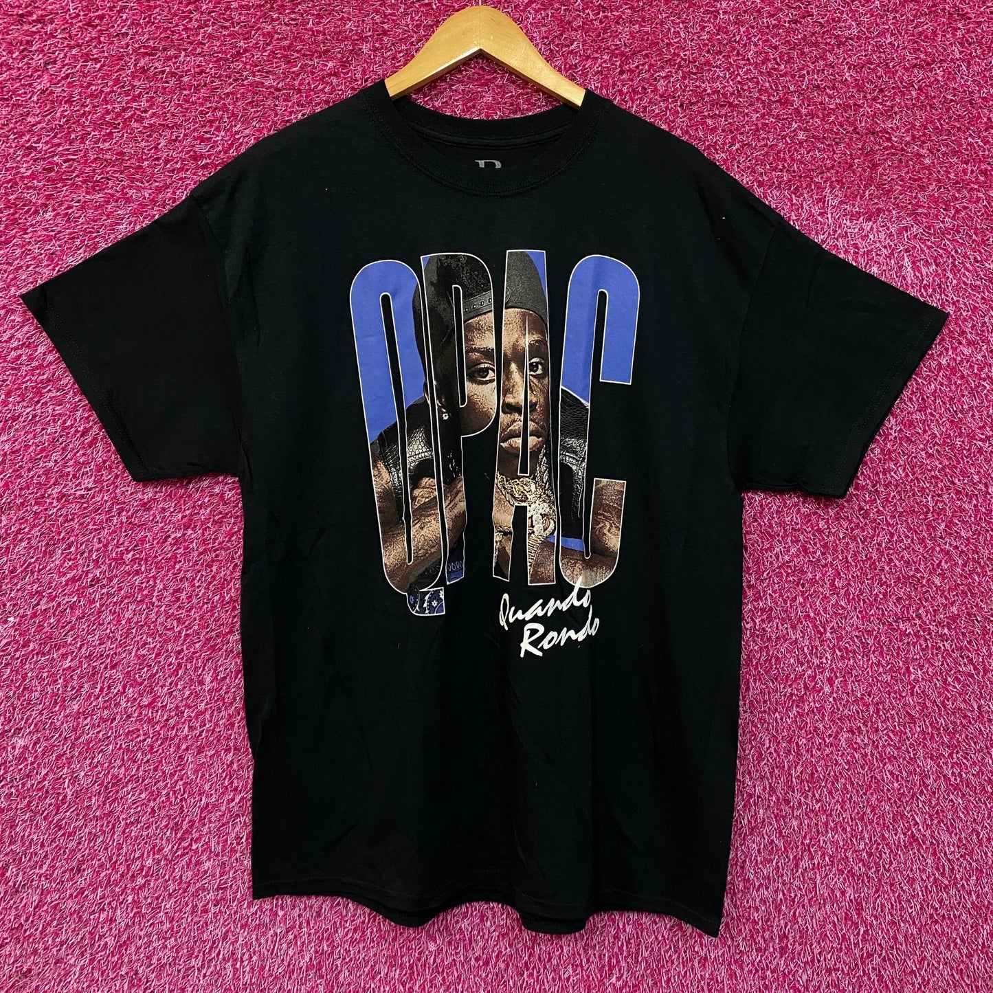 Quando Rondo Never Broke Again Rap Tshirt size XL