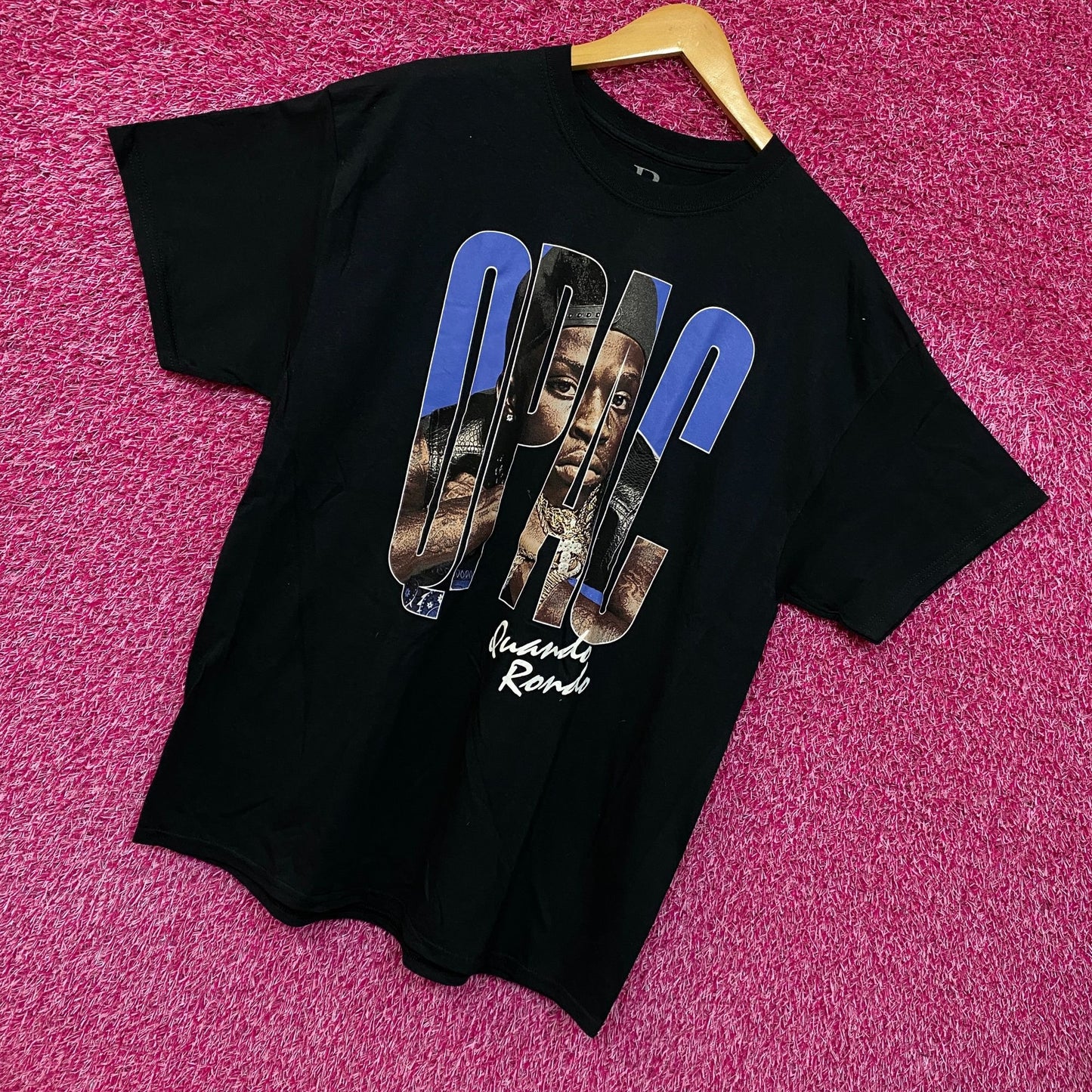 Quando Rondo Never Broke Again Rap Tshirt size XL