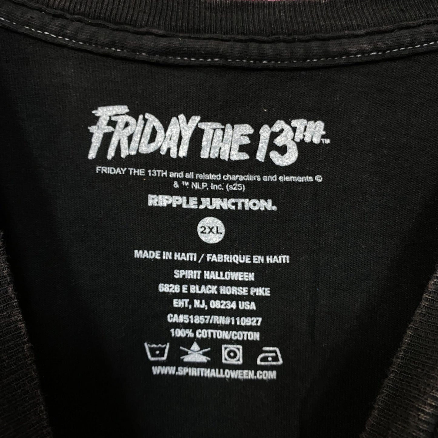 Friday the 13th Part VI: Jason Lives Bloody Disgusting T-Shirt 2XL