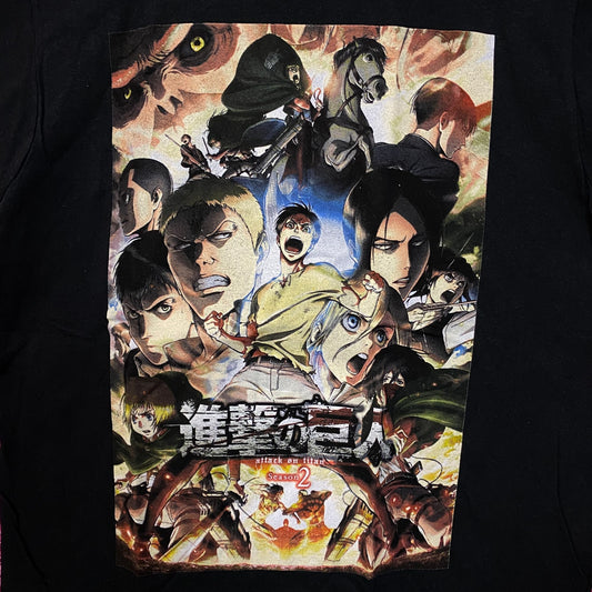 Attack on Titan Character Poster Tshirt size medium