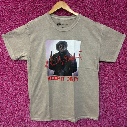 Wutang clan Ol' Dirty Bastard Keep it Dirty rap tee size large