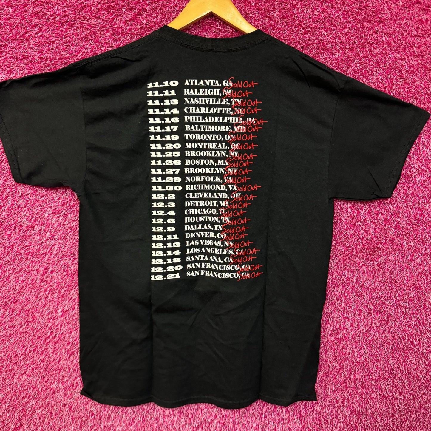 HER I Used to Know Her Sold Out Tour Dates Oversized Tee M