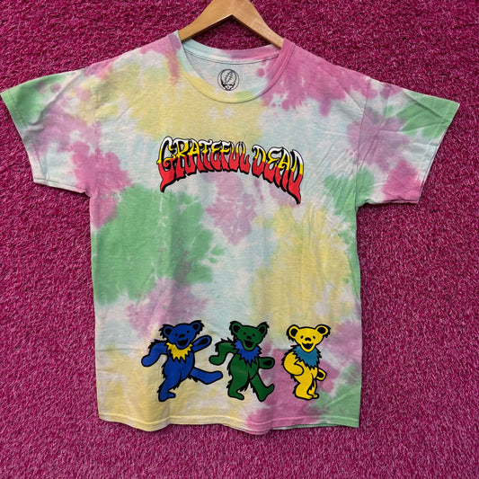 Grateful Dead Dancing Bears Tiedye Tshirt M/L