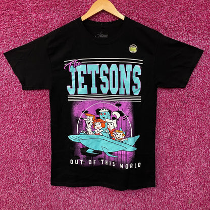 The Jetsons "Out Of This World" Glow In The Dark Graphic T-Shirt Medium