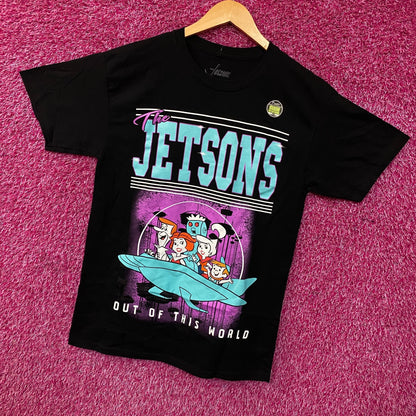 The Jetsons "Out Of This World" Glow In The Dark Graphic T-Shirt Medium
