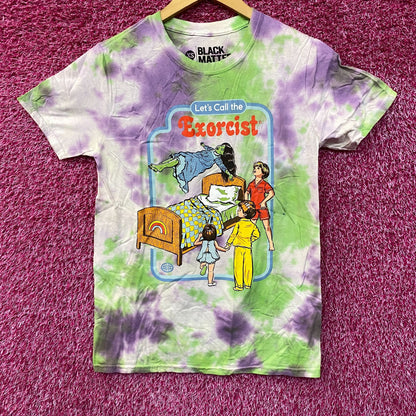 Black Matter Let's Call The Exorcist Tie Dye T-Shirt Extra Small