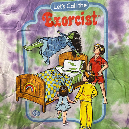 Black Matter Let's Call The Exorcist Tie Dye T-Shirt Extra Small