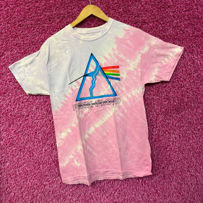 Pink Floyd The Dark Side of the Moon Album Rock Tie Dye M