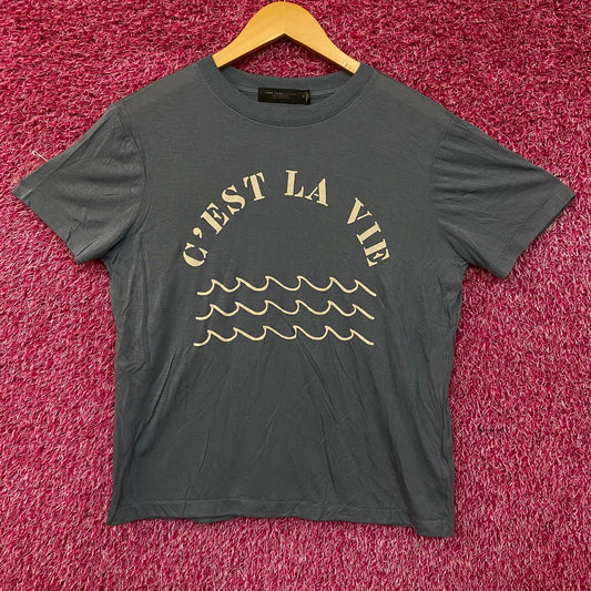 Junk Food Clothing C'est La Vie Vintage Tissue Women's Tee XS
