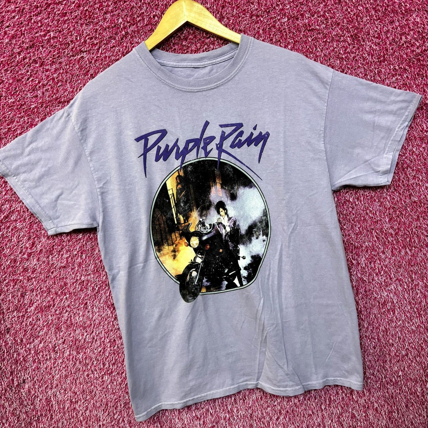 Prince and the Revolution Purple Rain Funk Rock Movie Tee L